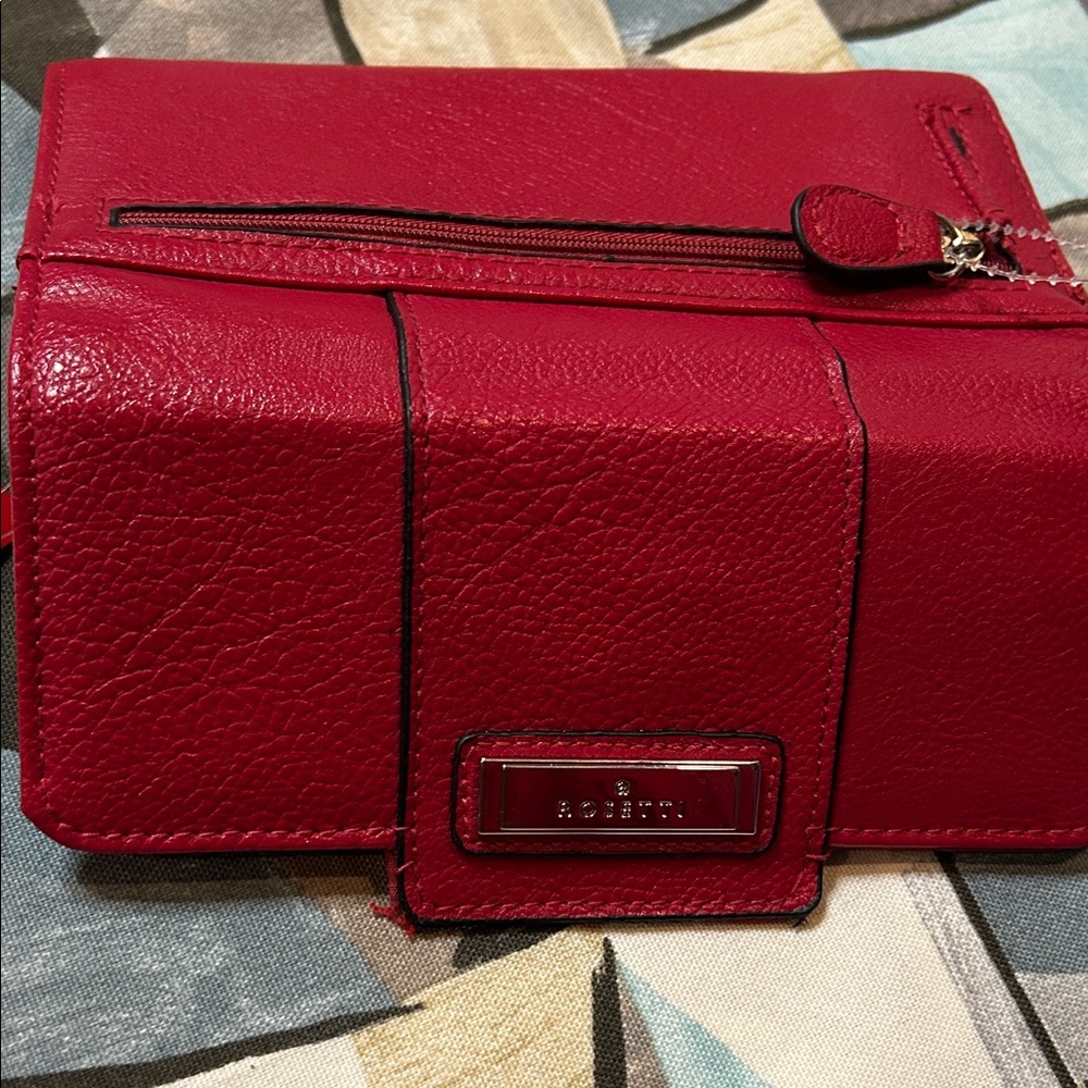 Rosetti Vibrant Red Crossbody Bag